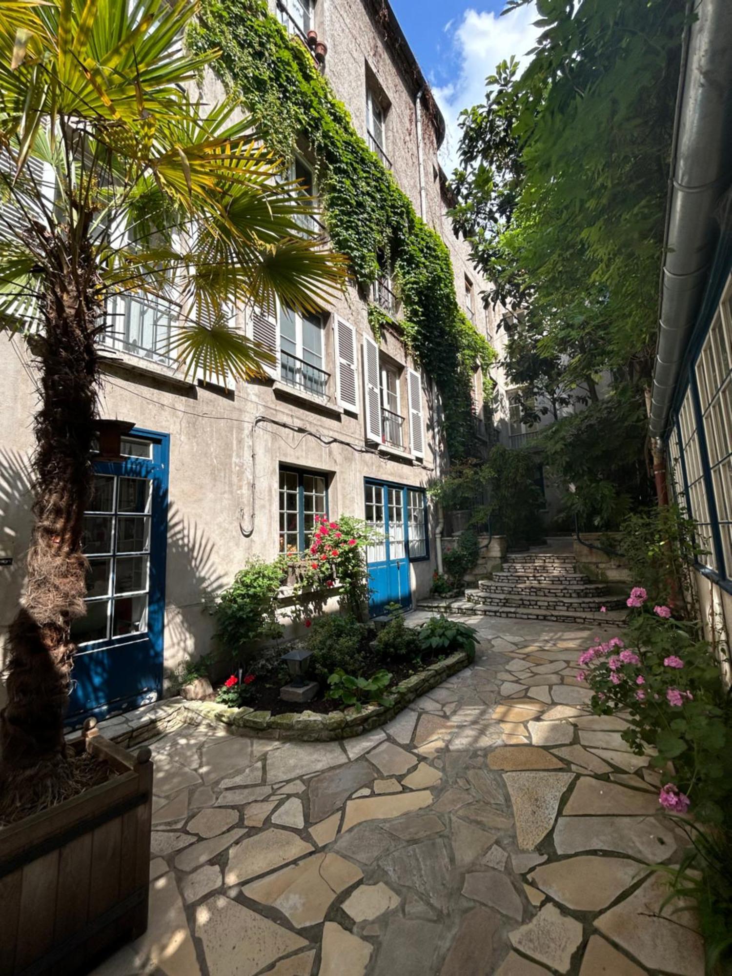 De Charme Donnant Sur Jardin Arbore Dans Le Calme Absolu Appartement
